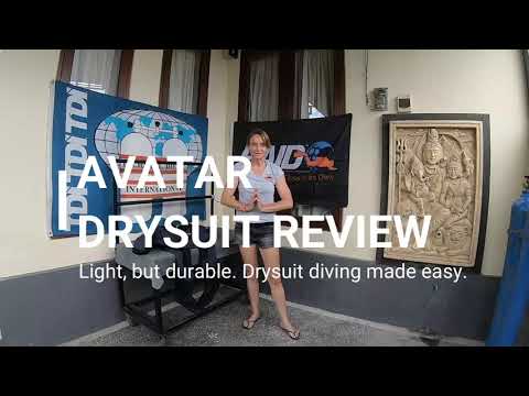 Avatar Drysuit Review - Drysuit Diving - How To Start Drysuit Diving