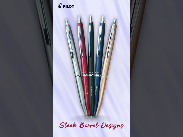Vídeo relacionado con PILOT - Bolígrafo Premium Acro 1000 en Caja Regalo Plata - Tinta Muy Suave para una Fluidez de Escritura Inigualable - Bolígrafo Recargable y Retráctil - Tinta Negra - Punta Media