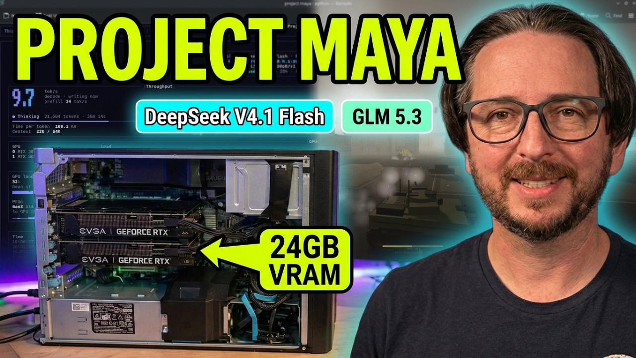Project Maya Deepseek V4.1 Flash 1017 + GLM 5.3 Local Ai Review