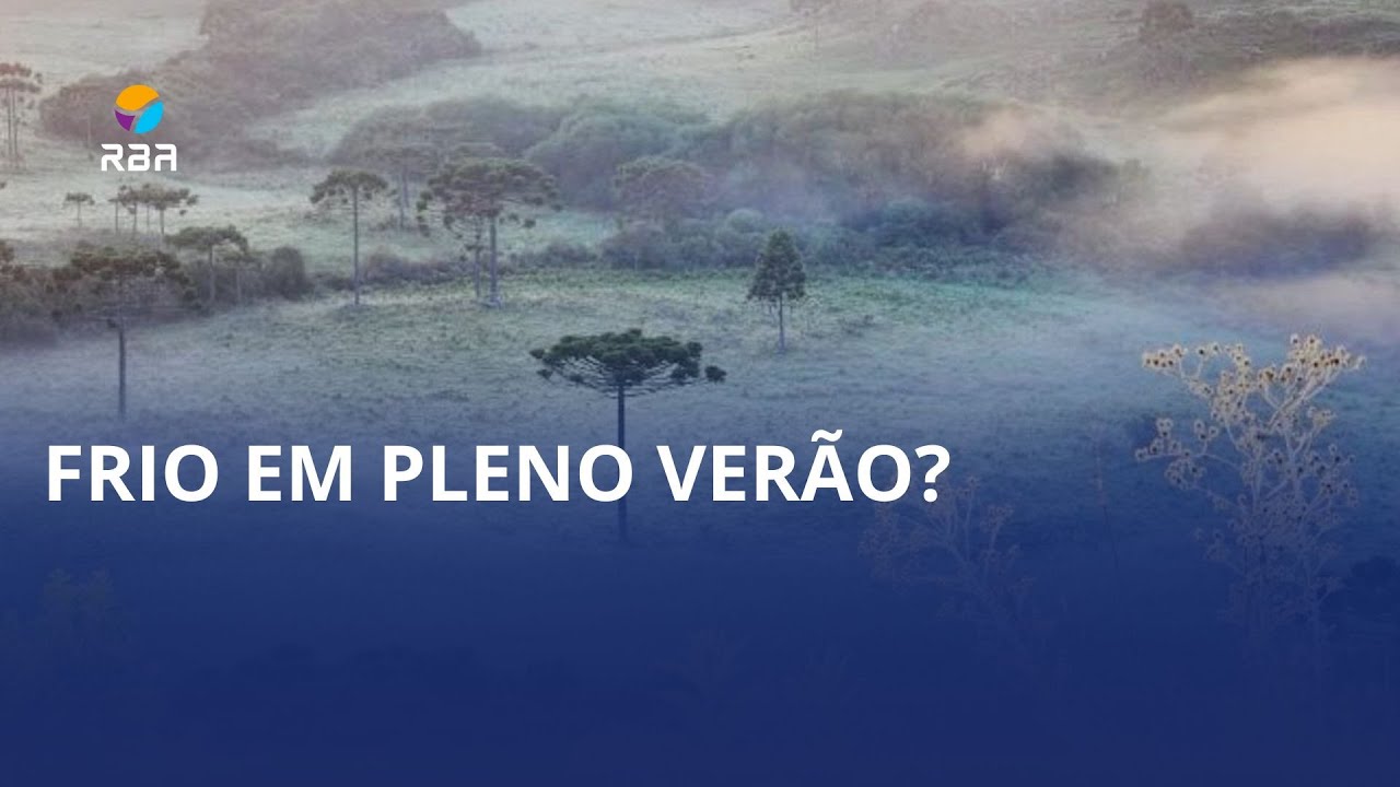 Frio em pleno verão? 🤔❄️