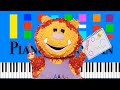 Get Squiggling Theme Song Slow Easy Medium Piano Tutorial 4K