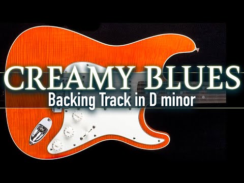 Creamy Blues Backing Track in D minor | SZBT 1087