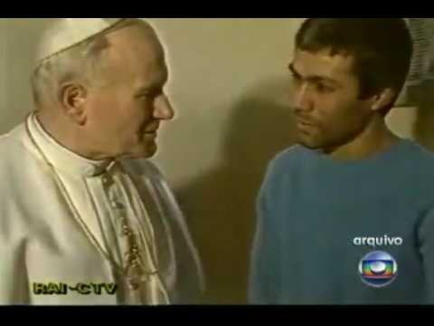 Homem que atirou em João Paulo II sai da cadeia Jornal Nacional 18/01/2010 (Globo)