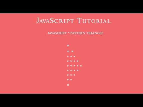 Display Star Triangle Javascript