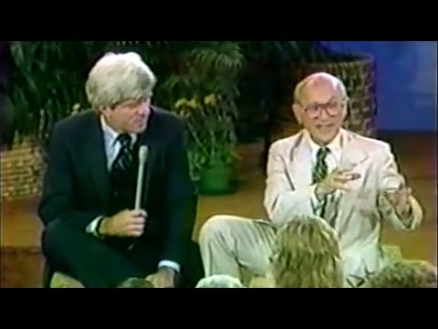 All of Milton Friedman on Donahue