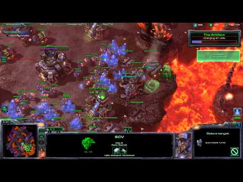 Starcraft 2 All In Brutal & Achievements - Ground & Nydus Version - Part 1