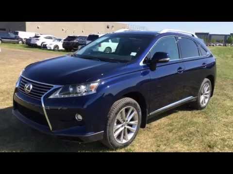 New Blue 2015 Lexus RX 350 AWD Technology Pckg Review - West Edmonton