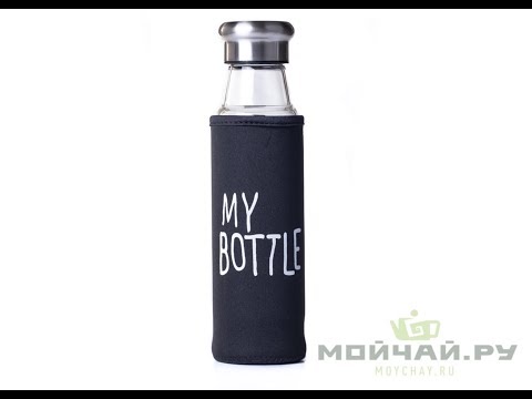 Бутылка заварочная походная  # 20536, металл/стекло, 550 мл.