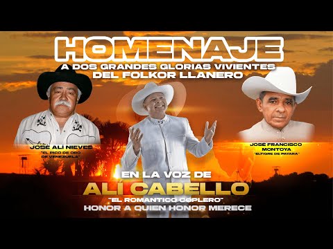 ALI CABELLO HOMENAJE A Dos Glorias de Nuestro Folclor