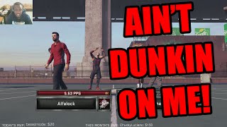 NBA 2K15 MyPark - AIN'T DUNKIN ON ME! - NBA 2K15 MyPark PS4 Gameplay