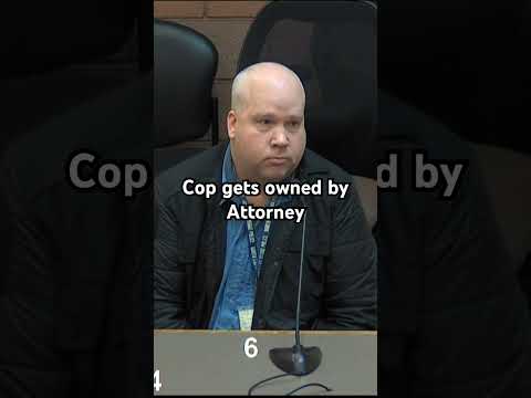 Cop gets OWNED by Lawyer #attorney #lawyer #investigation