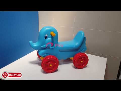 Xe chòi chân mầm non hình Voi PL2617 - Đồ Chơi Phú Long