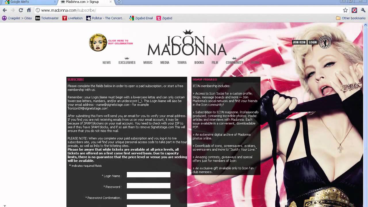 How to Buy Tickets for Madonna on Tour