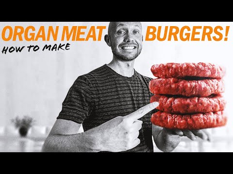 How To Make Beef Liver Organ Meat Burgers | Carnivore...