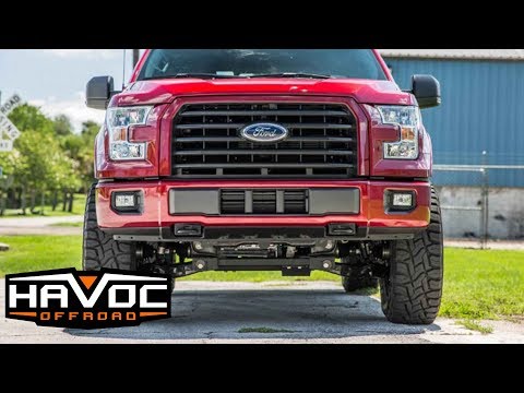 Review of the Havoc Offroad 4" Inch Suspension Lift Kit For the 2015 and up Ford F-150 4WD