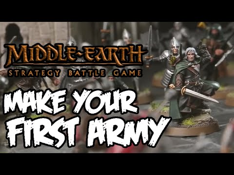 How to Make Your First Army In Middle Earth SBG
