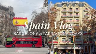 スペイン7日間の旅｜年末年始のバルセロナとタラゴナ