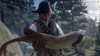 The Best SPOT for fishing in Red Dead Online. (Catch Big Fish in Seconds to make more money)