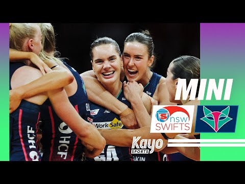 Vixens stun Swifts in EPIC Super Netball semi final 🤯 | Kayo Mini | SSN