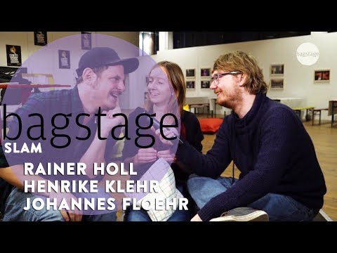 Bagstage(Slam) - Henrike Klehr - Rainer Holl - Johannes Floehr über Slamerklischees