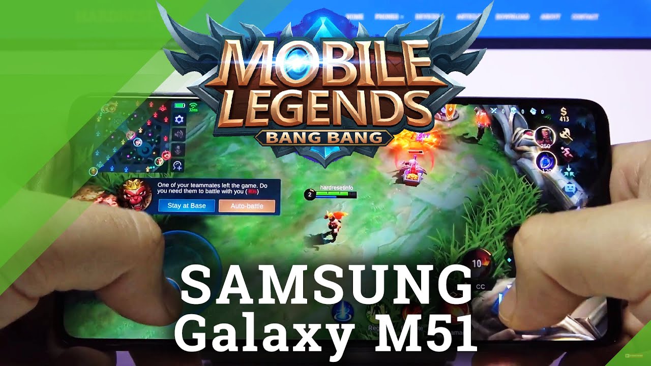 Mobile Legends on SAMSUNG Galaxy M51 – Gaming Performance Checkup