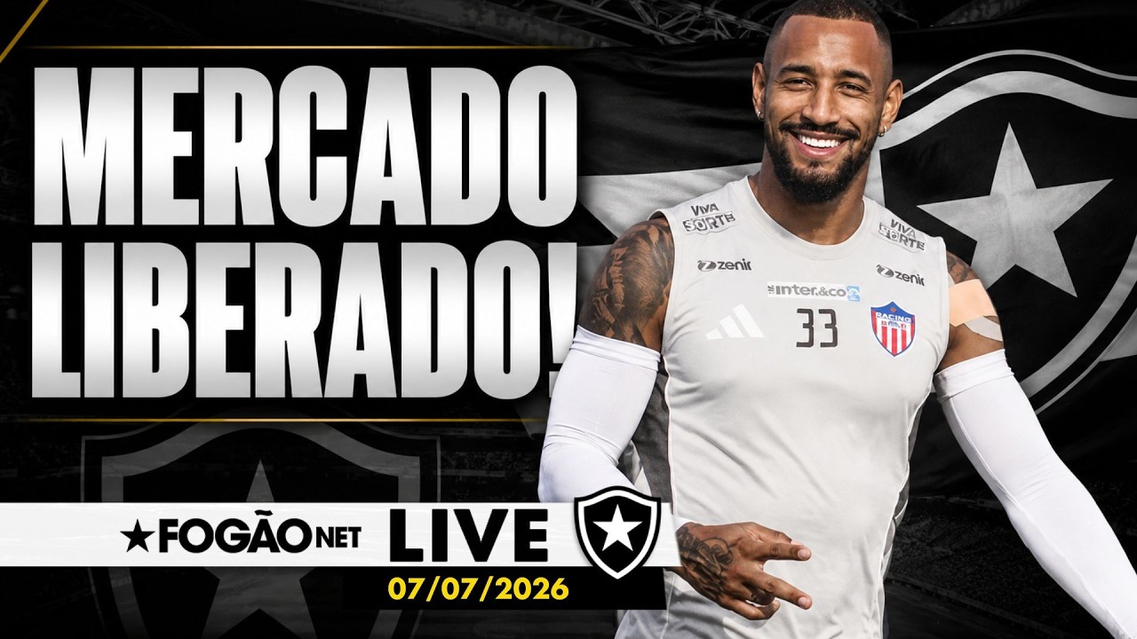 LIVE | Botafogo encaminha compra de Lucas Monzón; Júnior Santos ainda é desfalque