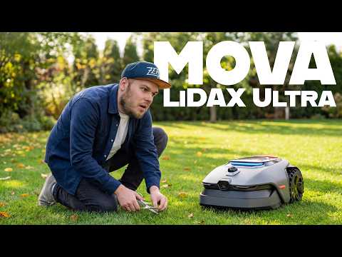 MOVA LiDAX Ultra 1200 – Mähroboter Unboxing & erster Eindruck!