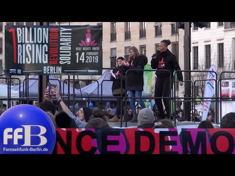 One Billion Rising  - Tanzdemo Berlin 2019