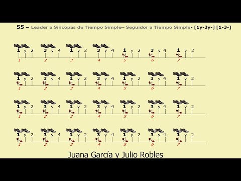 Los Ritmos del Tango - 55 - Leader [1y- 3y-]  Seguidor [1-3-]