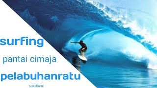 preview picture of video 'Surfing pantai Cimaja pelabuhanratu sukabumi'