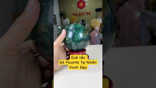 Quả Cầu Phong Thuỷ Đá Fluorite Tự Nhiên Xanh Đậm Chất Đẹp 2.66kg-11,8cm