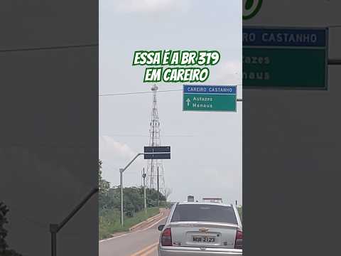 Trecho da Br 319 em Careiro Castanho no Amazonas #Br319 #Desafios #Viagem #funnyvideo #viral