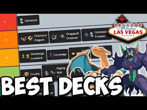 The BEST Decks For Las Vegas Regionals! Pokemon TCG Tier List