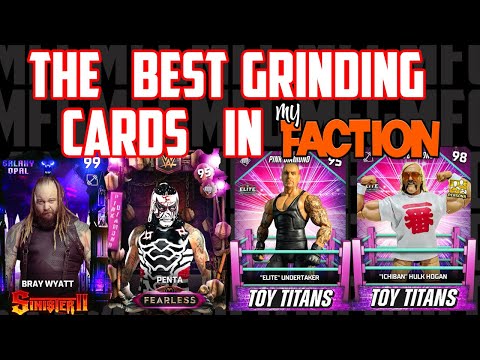 TOP 5 GRINDING CARDS IN MyFACTION | WWE 2K25