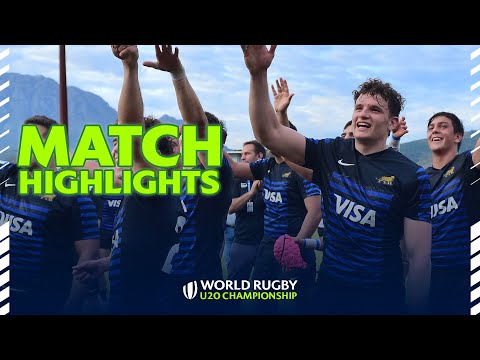 Los Pumas claim PHYSICAL encounter | Fiji v Argentina Highlights | World Rugby U20 Championship