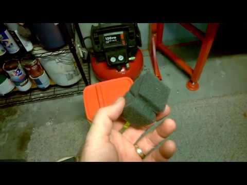 Toyota Tacoma air pump UNI filter mod