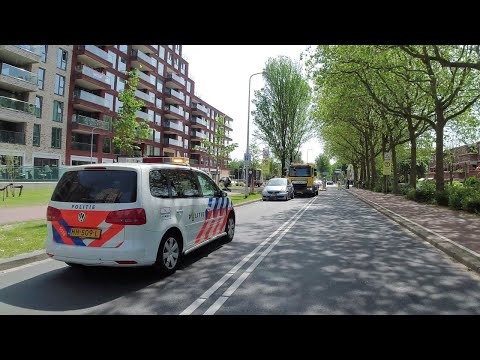 HTM lijn 26: Voorburg Station - Den Haag Kijkduin | Poller Escamplaan | 2021 | 4K