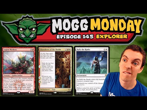 👺 Mogg Monday: Episode 145 - ⚪🔴 Boros Goblin Tokens (Explorer)