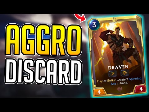 How To Counter Aggro Discard! - Discard Aggro Draven Matchup Guide Mulligan & Strats LoR