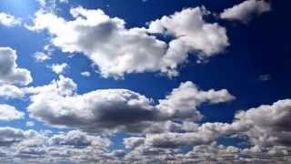 Clouds above the sky