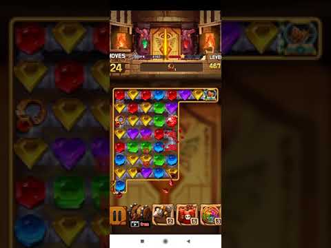 Jewel Legacy 💎 - Jewels & Gems Match 3 Puzzle 2021 Level 467 ⭐⭐⭐ no Booster 👑 Android Gameplay ✅