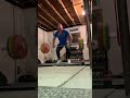 Went down in the basement today and threw some weights around.