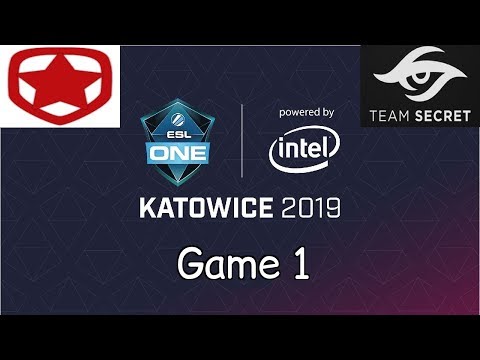 [ EN ] Gambit vs Secret - Game 1 - Finals - ESL Katowice 2019 - Highlights