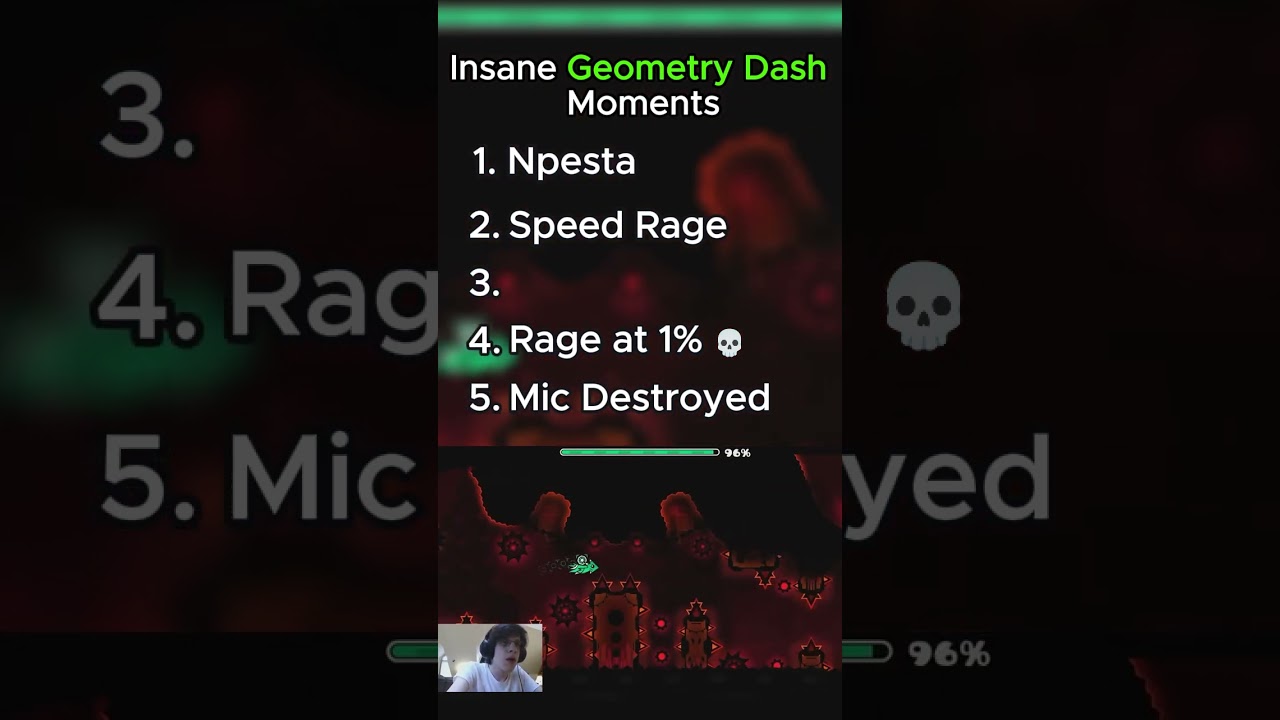 Top 5 FUNNY Geometry Dash Moments