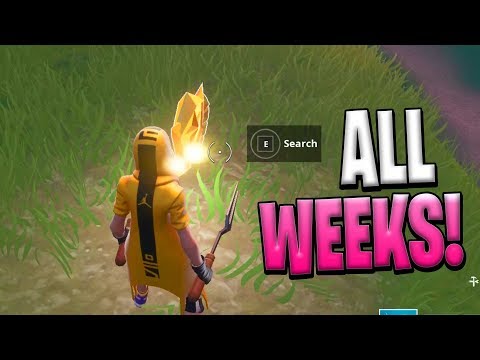 fortnite season 9 all secret battle stars locations