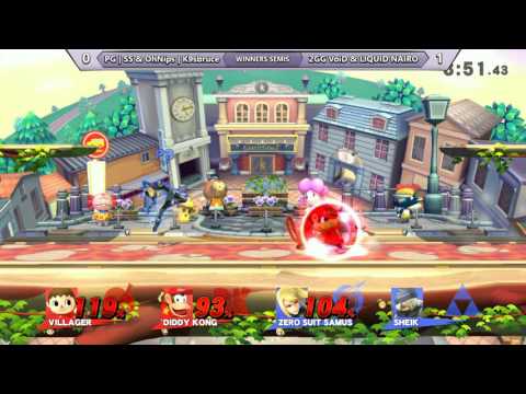 LVL Up Expo - 2GG VoiD & Liquid | Nairo Vs. PG | SS & K9sbruce - SSB4 Doubles Winners Semis