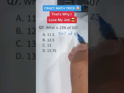 Crazy Math Trick