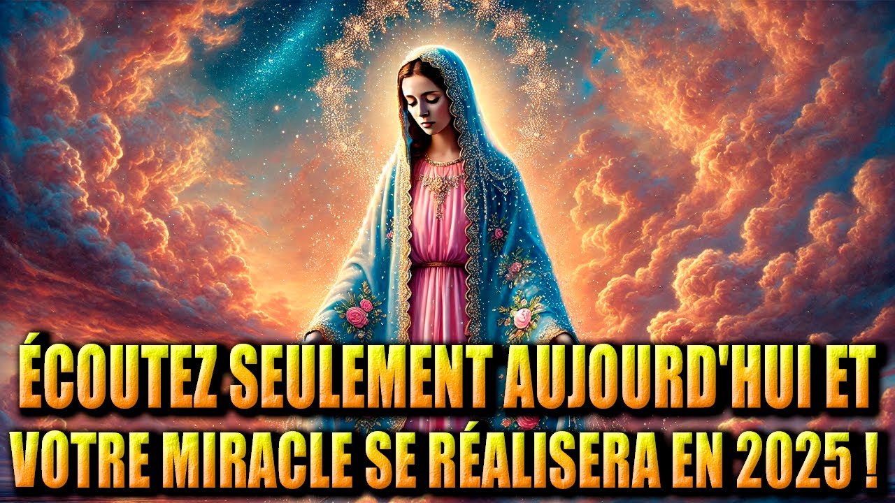 PRIÈRE PUISSANTE À LA VIERGE MARIE POUR DÉBLOQUER UNE SITUATION DIFFICILE EN 2025