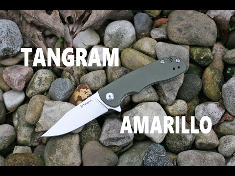 Tangram Amarillo : Best Pocket Knife : 4K Video