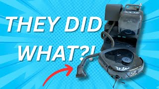 The World‘s First 2-in-1 HydroJet™ floor washing robot vacuum with a built-in Portable Deep Cleaner